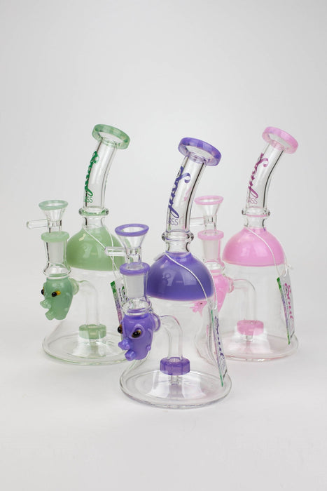 8.5" SOUL Glass 2-in-1 show head diffuser bong | Jupiter Grass
