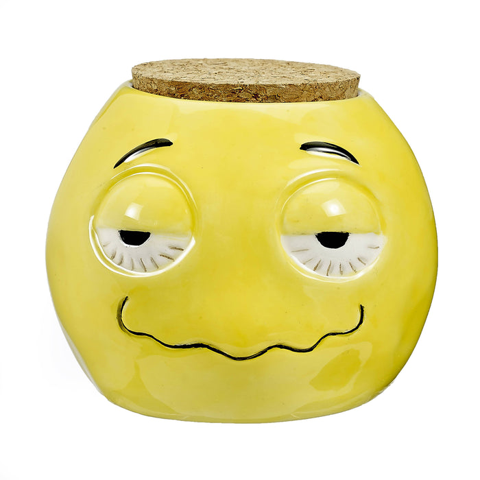 STONED EMOJI STASH JAR | Jupiter Grass