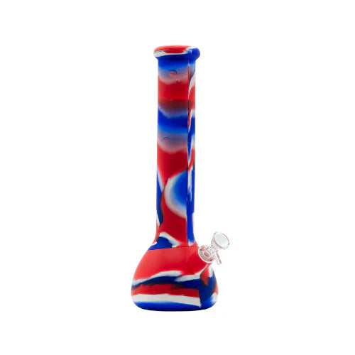 12.5" Silicone Beaker – Assorted Colors | Durable, Flexible & Travel-Ready | Jupiter Grass