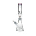 16" 7mm Colored Beaker Bong – Premium Thick Glass with Grid Perc | Jupiter Grass