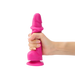 SLIDING SKIN REALISTIC DILDO FUCHSIA M