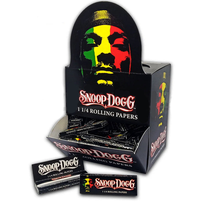 Snoop dogg  Rolling paper 1 1/4 size 72 Booklets package | Jupiter Grass