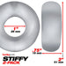 STIFFY 2-pack bulge cockrings - CLEAR ICE