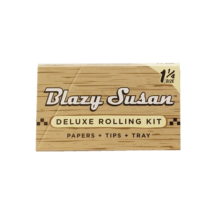 Blazy Susan | Unbleached Deluxe Rolling Kit  1-1/4″ box of 20 | Jupiter Grass