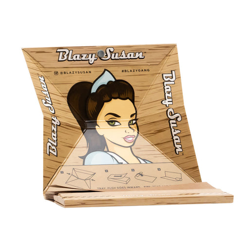 Blazy Susan | Unbleached King Size Deluxe Rolling Kit box of 20 | Jupiter Grass