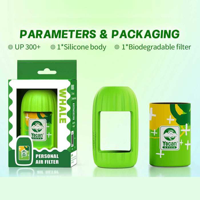 Yocan Green |  WHALE personal air filter | Jupiter Grass
