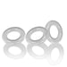 WILLY RINGS, 3-pack cockrings - CLEAR