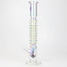 17" XTREME / 7 mm / Rock & Roll Electroplated Tube glass water bong [XTR5006] | Jupiter Grass