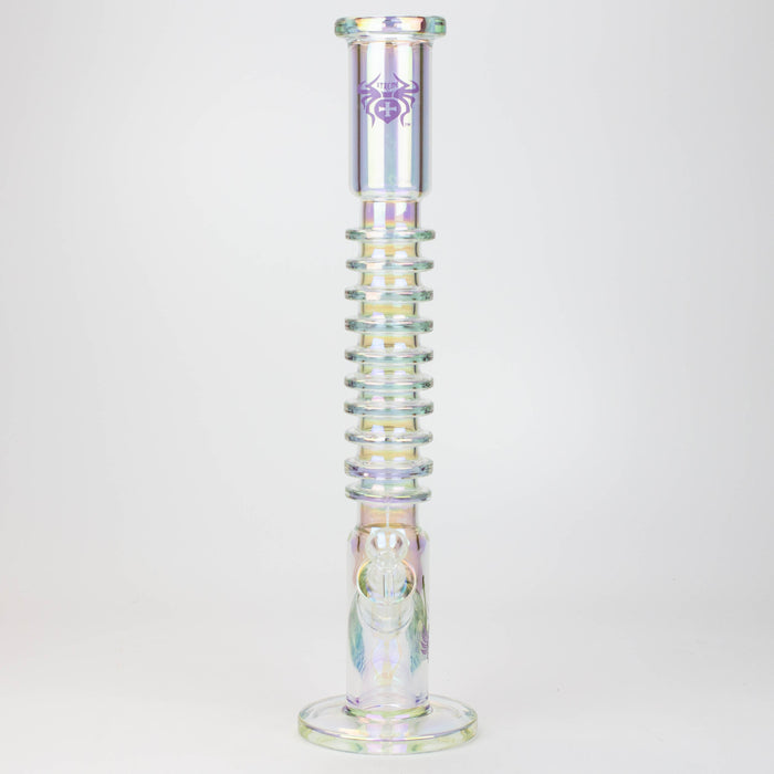 17" XTREME / 7 mm / Rock & Roll Electroplated Tube glass water bong [XTR5006] | Jupiter Grass