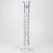 17" XTREME / 7 mm / Rock & Roll Electroplated Tube glass water bong [XTR5006] | Jupiter Grass