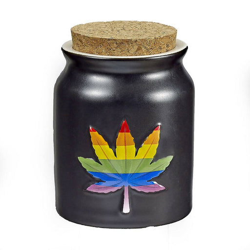 RAINBOW LEAF STASH JAR | Jupiter Grass