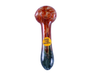 Glass Pipe - Sparkle Marbleized W/ Glass Red Head W/ Orange | Jupiter Grass