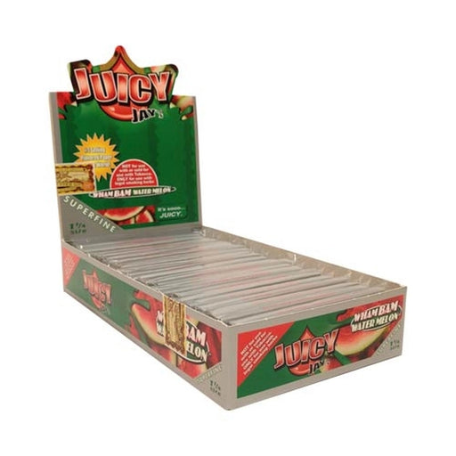 Juciy Jay's Superfine 1 1/4 - Wham Bam Watermelon - Box of 24 | Jupiter Grass