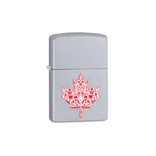 Zippo 205-078174 Souvenir Detailed Maple Leaf | Jupiter Grass