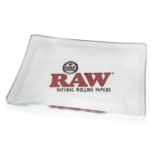 Raw Clear Glass Mini Tray | Jupiter Grass