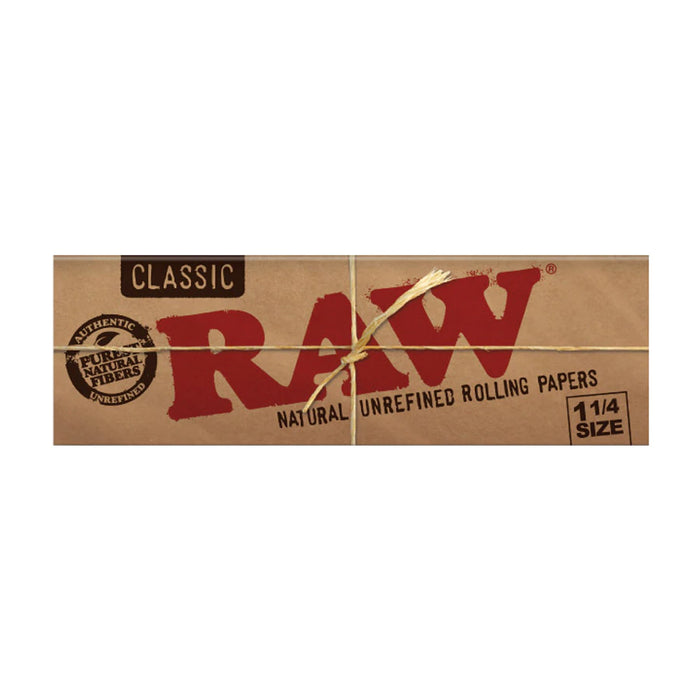 Raw Classic Unbleached 1¼" - Box of 24 | Jupiter Grass