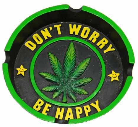 Don'T Worry Leaf Ashtray | Jupiter Grass