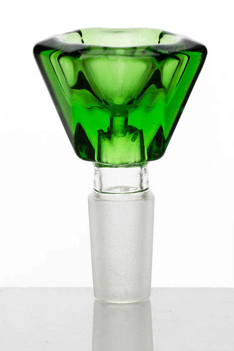 Crystal Shape Glass Bowl | Jupiter Grass