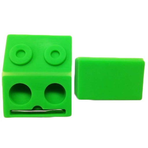 Buddies Super Slick Qube Container W/Dab Tool | Jupiter Grass