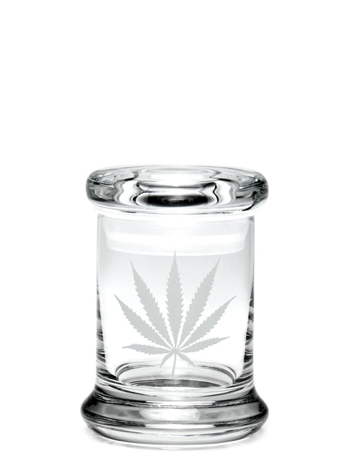 420 Science Pop Top Jar Xtra Small - Silver Leaf | Jupiter Grass