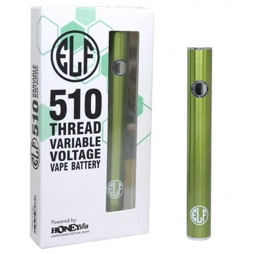 Honeystick Elf 510 Variable Voltage W/ Button - Green | Jupiter Grass