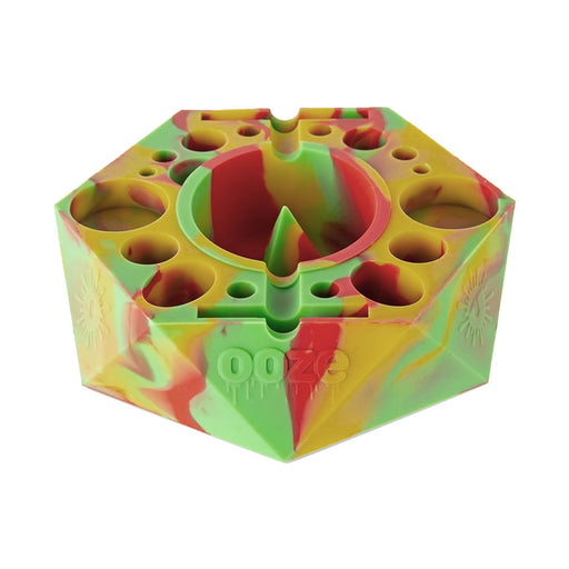 Ooze Bangarang - Silicone Ashtray - Rasta | Jupiter Grass