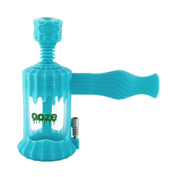 Ooze Silicone & Glass 4-In-1 - Clobb - Aqua Teal | Jupiter Grass