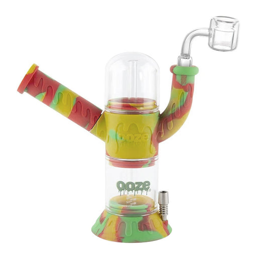 Ooze Silicone & Glass 4-In-1 - Cranium - Rasta | Jupiter Grass