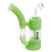 Ooze Silicone & Glass Bubbler - Stack - Glow-In-The-Dark Green | Jupiter Grass