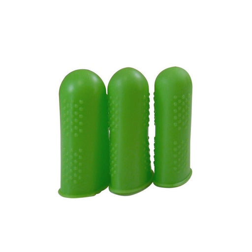 Nonstick Silicone Finger Tips Green | Jupiter Grass