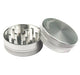 2-Piece Grinder By Sharpstone - 2.2" - Silver | Jupiter Grass