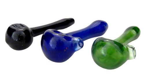 Shine Glassworks Small Colored Glow Spoon | Jupiter Grass