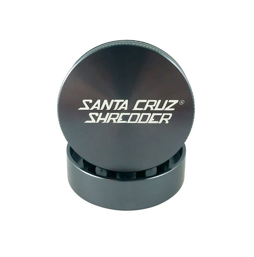 Santa Cruz Shredder Large 2-Piece Grinder 2.75" - Gunmetal Grey | Jupiter Grass