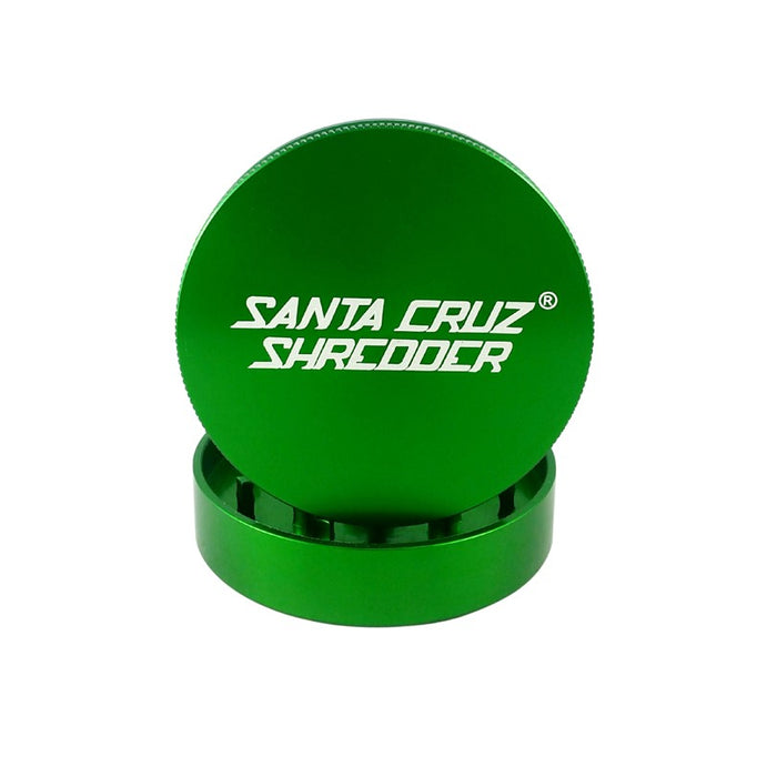 Santa Cruz Shredder Large 2-Piece Grinder 2.75" - Green | Jupiter Grass