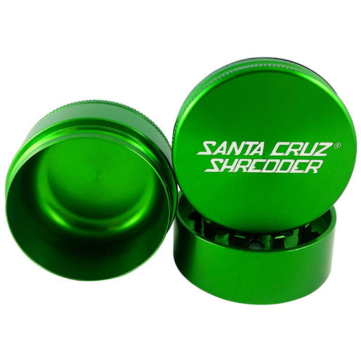 3-Piece Grinder By Santa Cruz Shredder - 2.2" - Green | Jupiter Grass