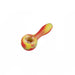Rip Silicone Spoon With Glass Bowl By Pulsar - 3.85" - Rasta | Jupiter Grass