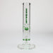 12" Nice Glass Honeycomb Perc Straight Tube | Jupiter Grass
