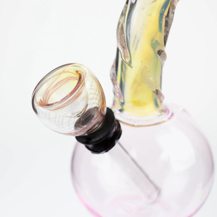 6" Changing Color Glass Water Bong | Jupiter Grass