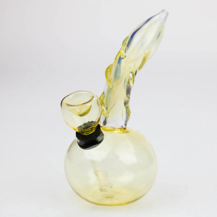 6" Changing Color Glass Water Bong | Jupiter Grass
