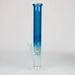 16" Electroplated Gradient Classic Tube 9mm Glass Bong | Jupiter Grass