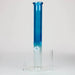 16" Electroplated Gradient Classic Tube 9mm Glass Bong | Jupiter Grass