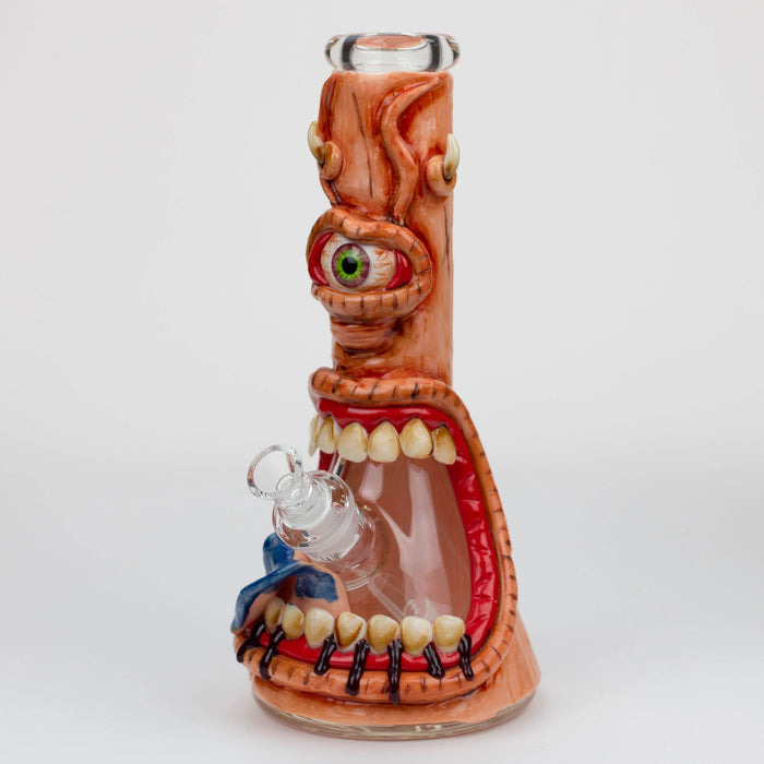 PHOENIX STAR 12.5" Resin 3D Artwork 7mm Glass Beaker Water Bong | Jupiter Grass