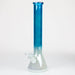 16" Electroplated Gradient Classic Beaker 9mm Glass Bong | Jupiter Grass