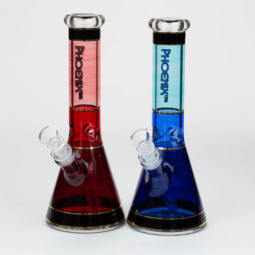 PHOENIX STAR 10" 24k Golden Line Glass Water Bong | Jupiter Grass