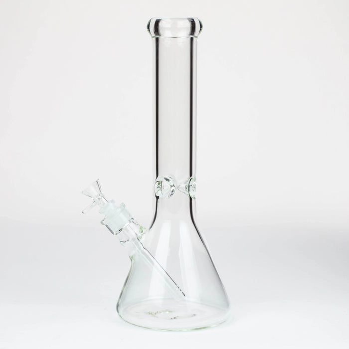13.5" Classic Beaker 7mm Glass Water Bong | Jupiter Grass