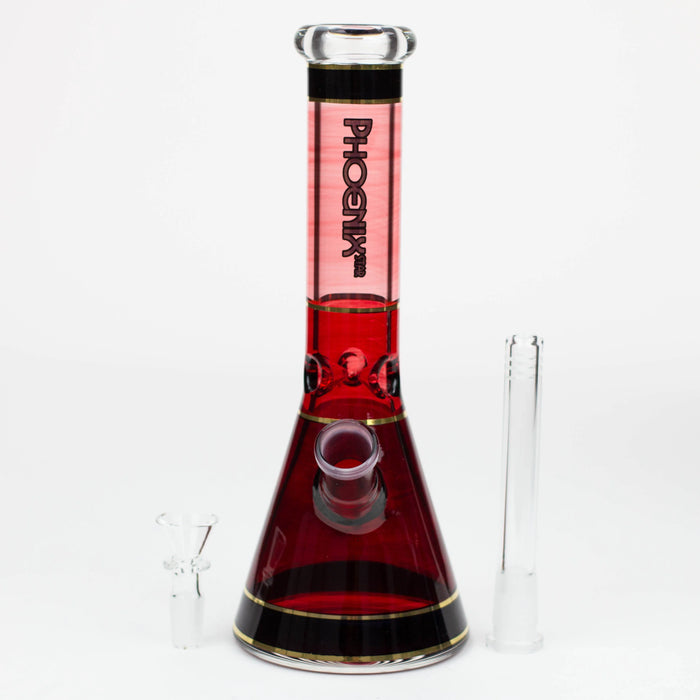 PHOENIX STAR 10" 24k Golden Line Glass Water Bong | Jupiter Grass