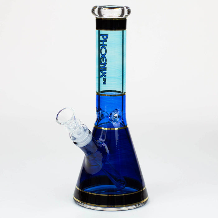 PHOENIX STAR 10" 24k Golden Line Glass Water Bong | Jupiter Grass