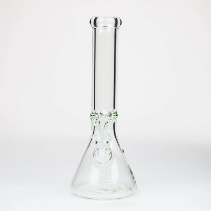 13.5" Classic Beaker 7mm Glass Water Bong | Jupiter Grass