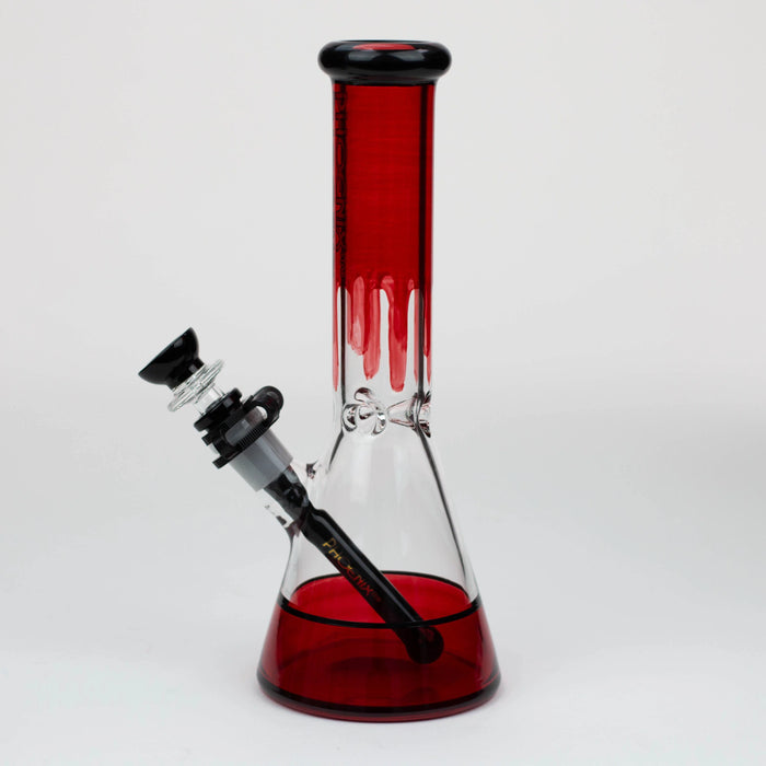 PHOENIX STAR 10" Glass Water Bong With Clip | Jupiter Grass