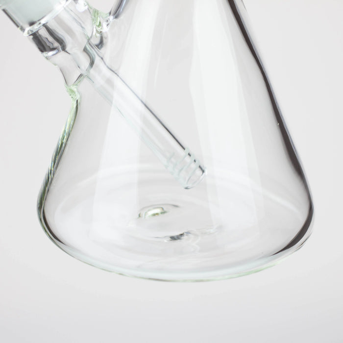 13.5" Classic Beaker 7mm Glass Water Bong | Jupiter Grass
